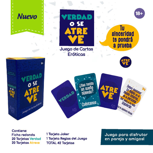 Juego Erótico Verdad O Se Atreve