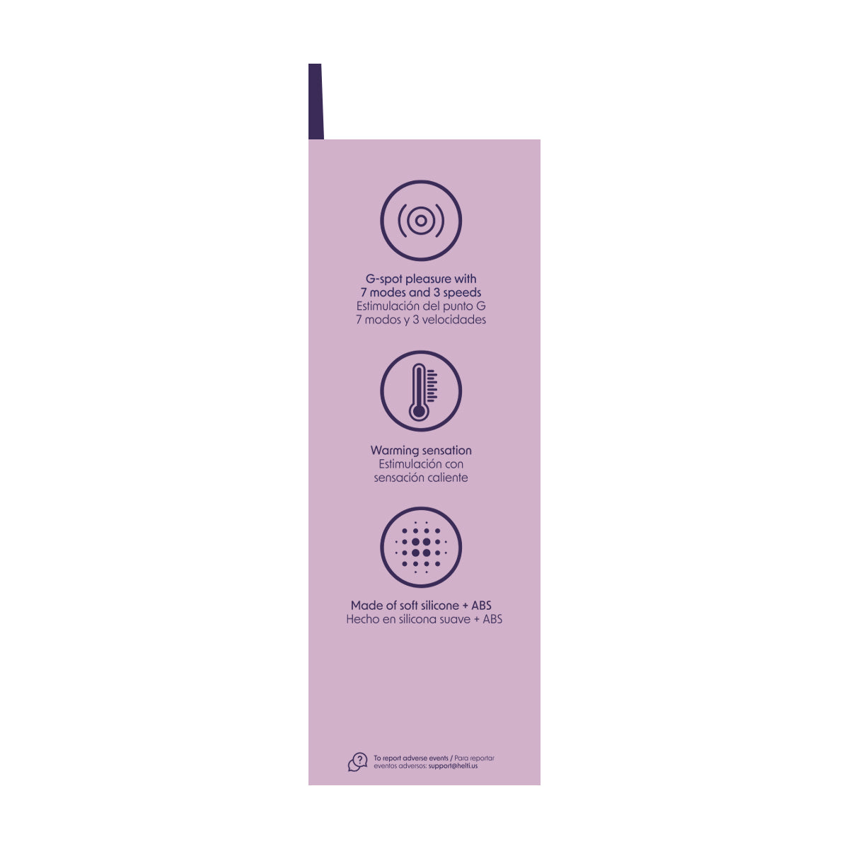 FingFun Vibrador de Dedo Térmico para Punto G Camtoyz