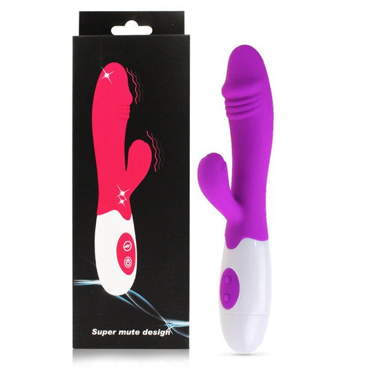 Vibrador Tipo Rabbit Candry Recargable 30 Vibraciones
