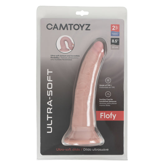 Dildo Flofy Flexible y Ultra Suave 22cm Camtoyz