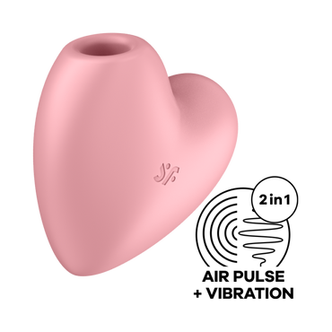 Succionador Satisfyer Cutie Heart Rosado