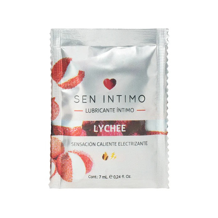 Sachet Lubricante Electrizante Caliente Lychee Sen Intimo