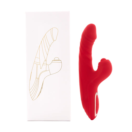 Vibrador Triple Estimulación Con Empuje Nany