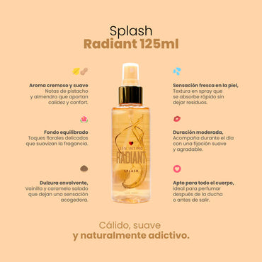Splash Radiant 125ml Sen Íntimo