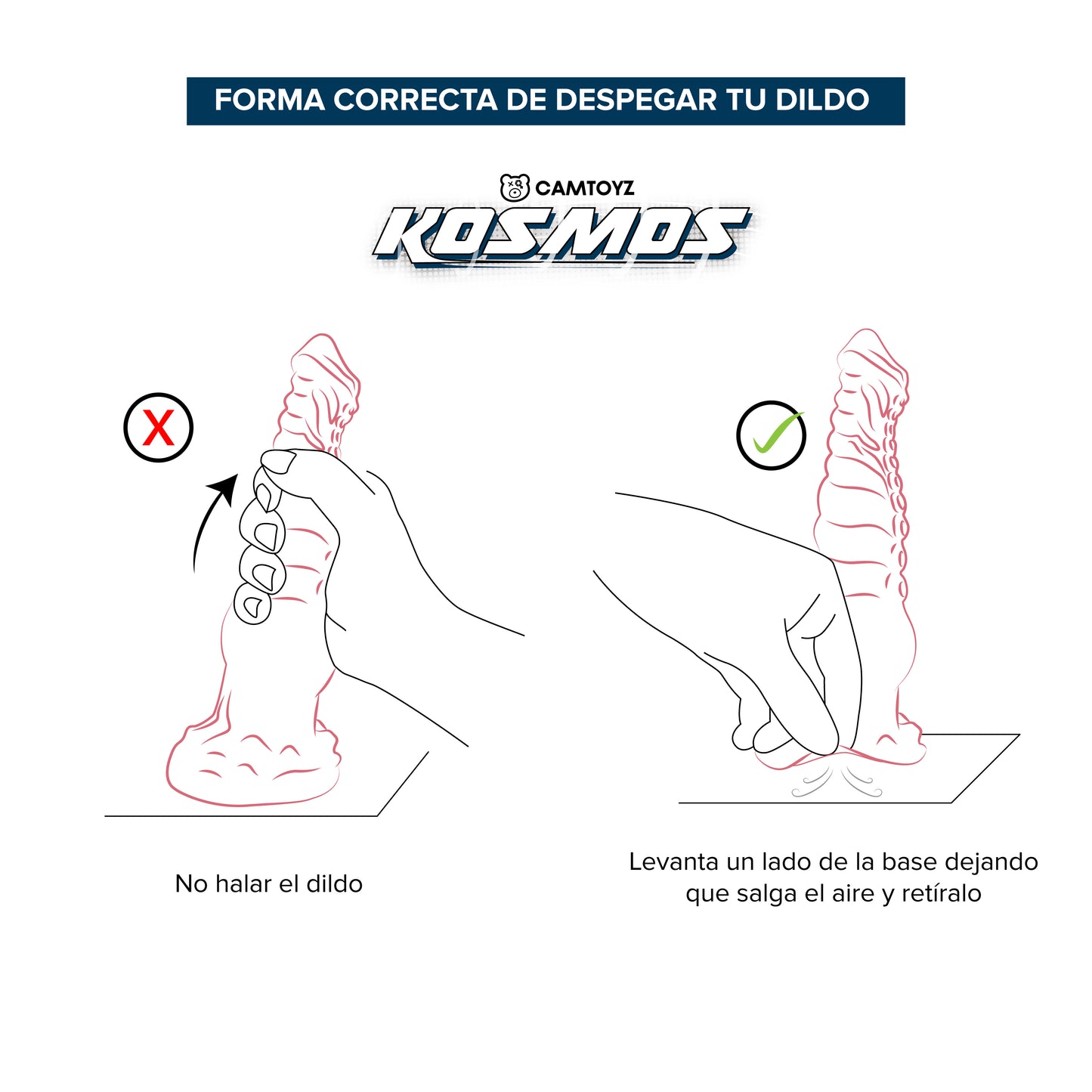 Dildo Tentáculo Hydrana Kosmos