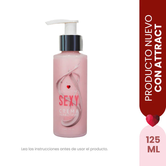 Crema Humectante Sexy con Attract 125ml Sen Íntimo