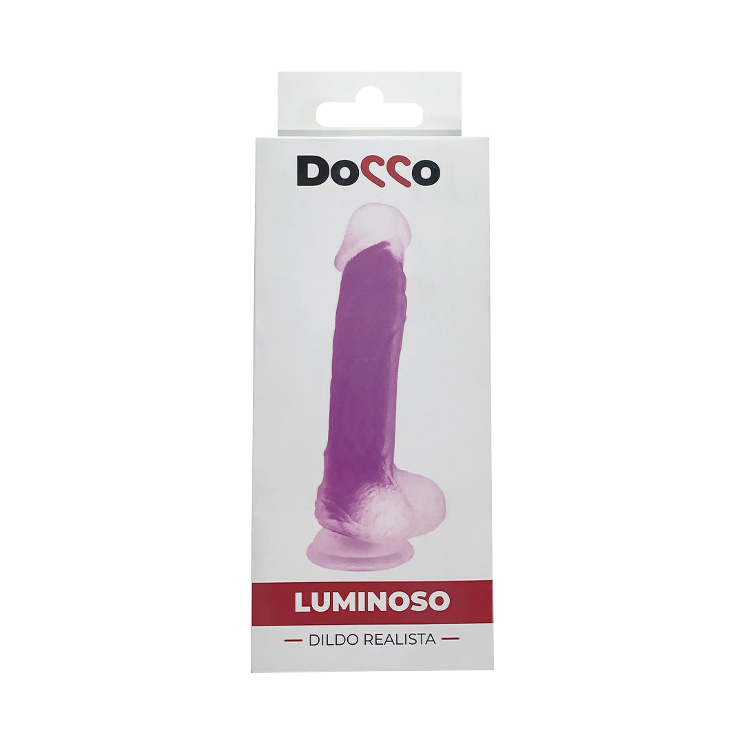 Dildo Realista Luminoso 19,8 CM