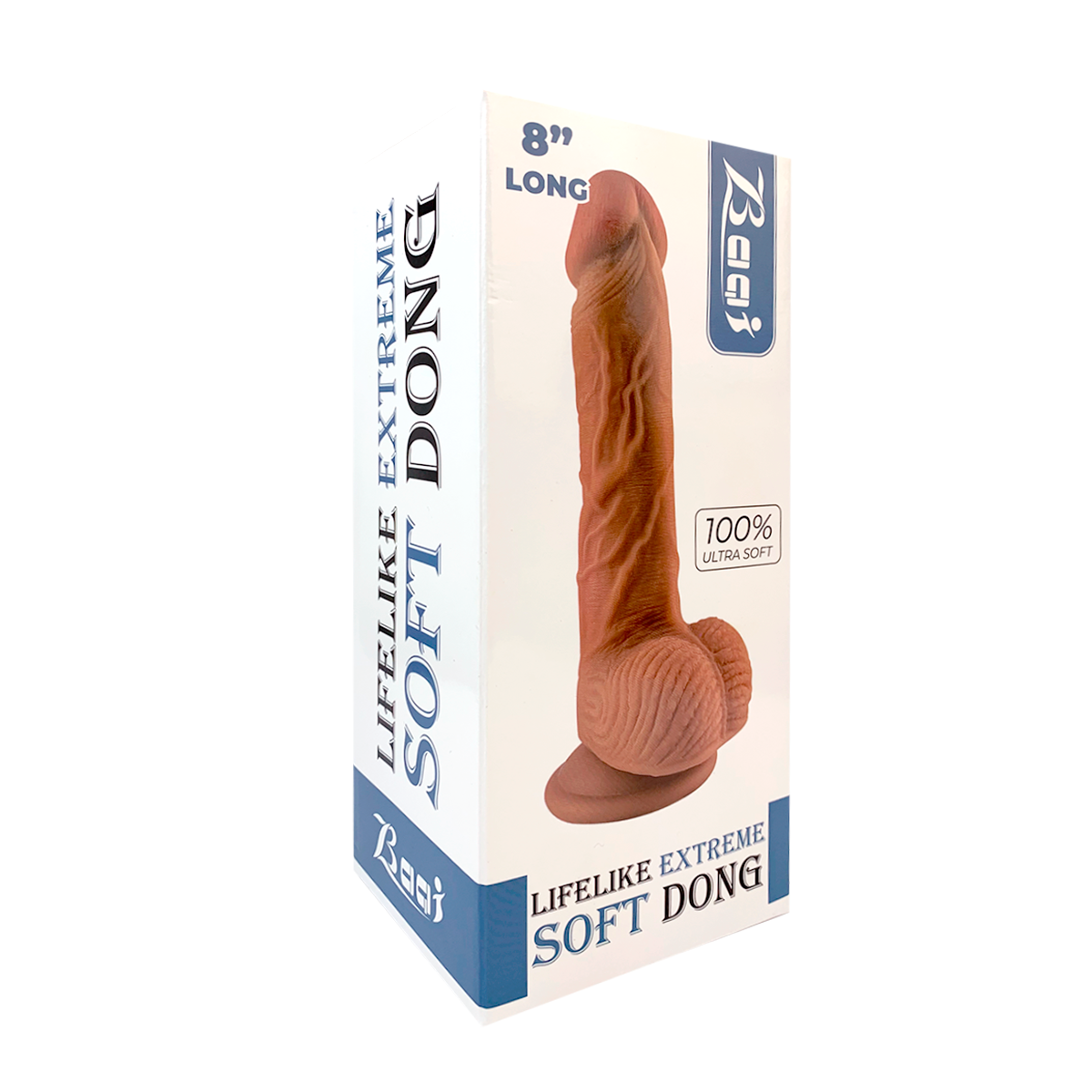 Dildo Realista Ultra Suave y Flexible 20.5cm
