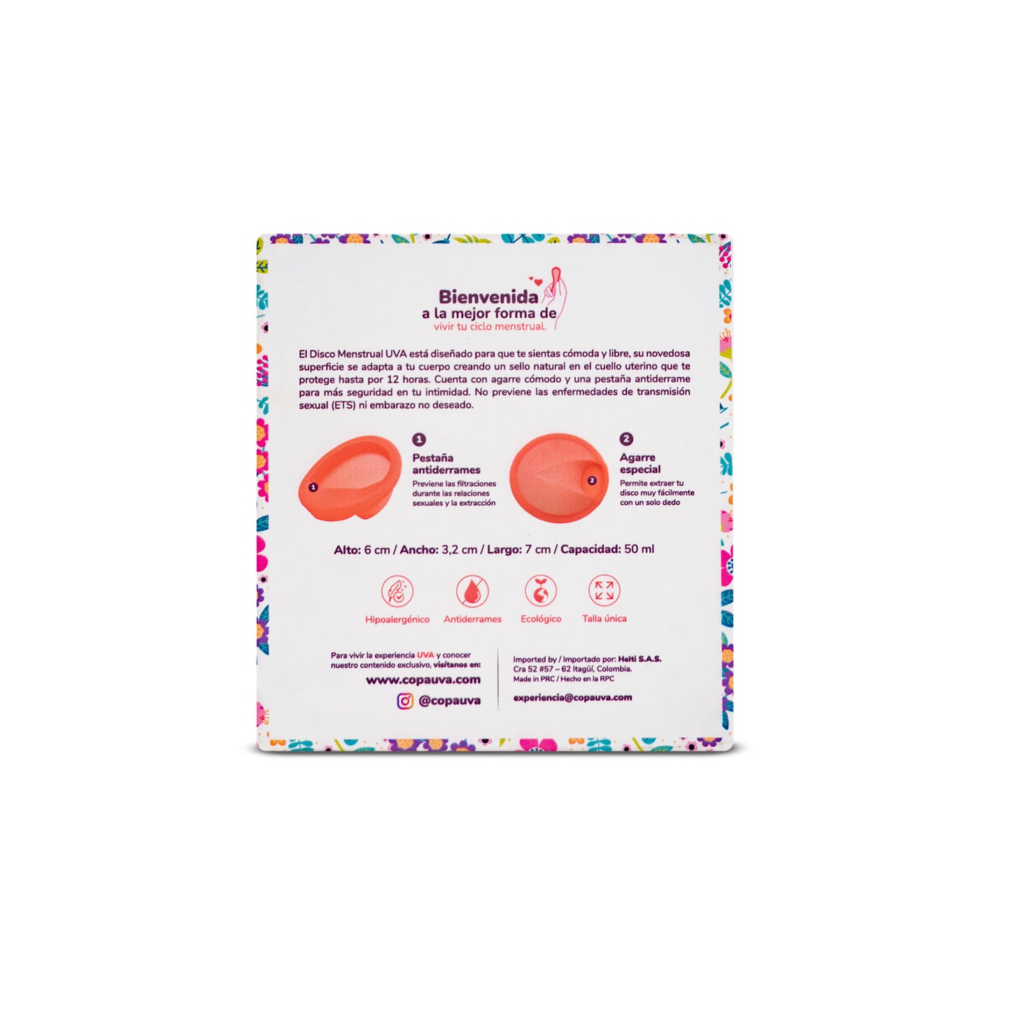 Disco Menstrual UVA