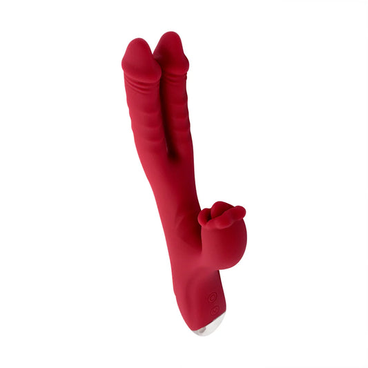 Vibrador Triple Estimulación Twin
