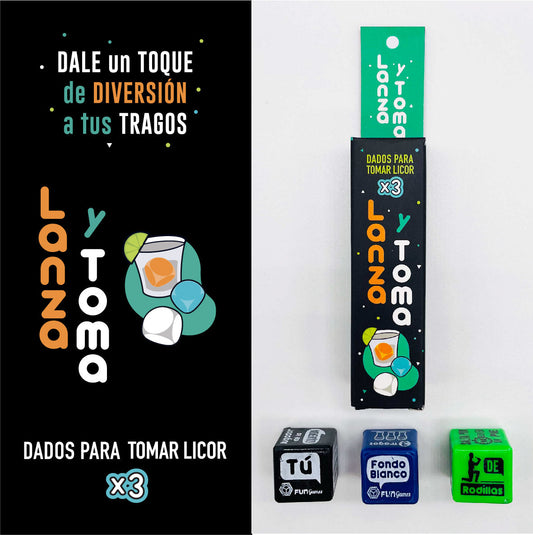 Juego De Dados Lanza y Toma