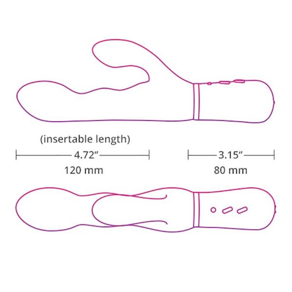 Vibrador Doble Estimulación Lovense Nora