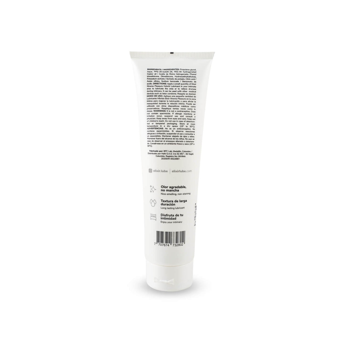 Lubricante Íntimo Híbrido Elixir 250ML