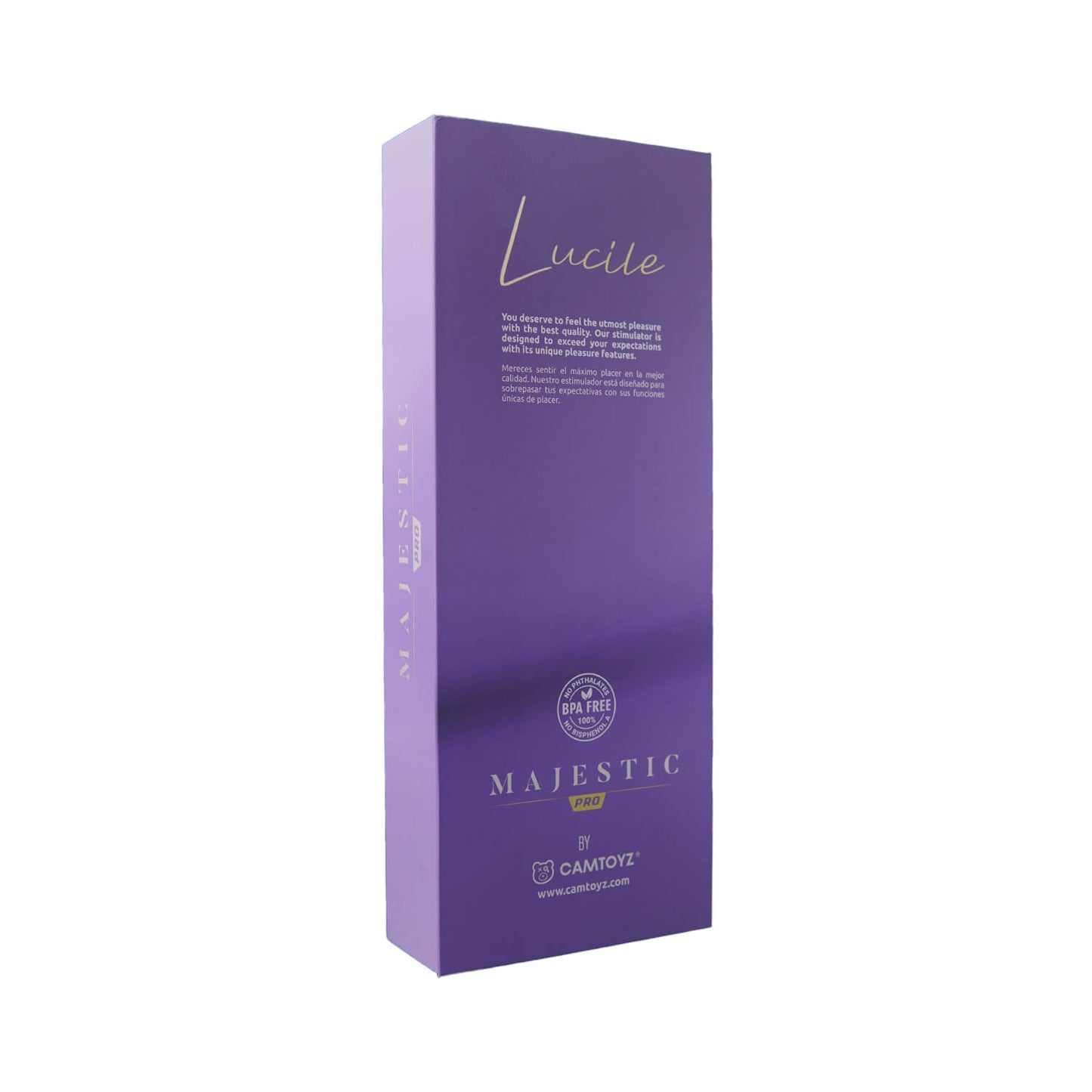 Vibrador Doble Estimulación Lucile con Carga USB-C Camtoyz