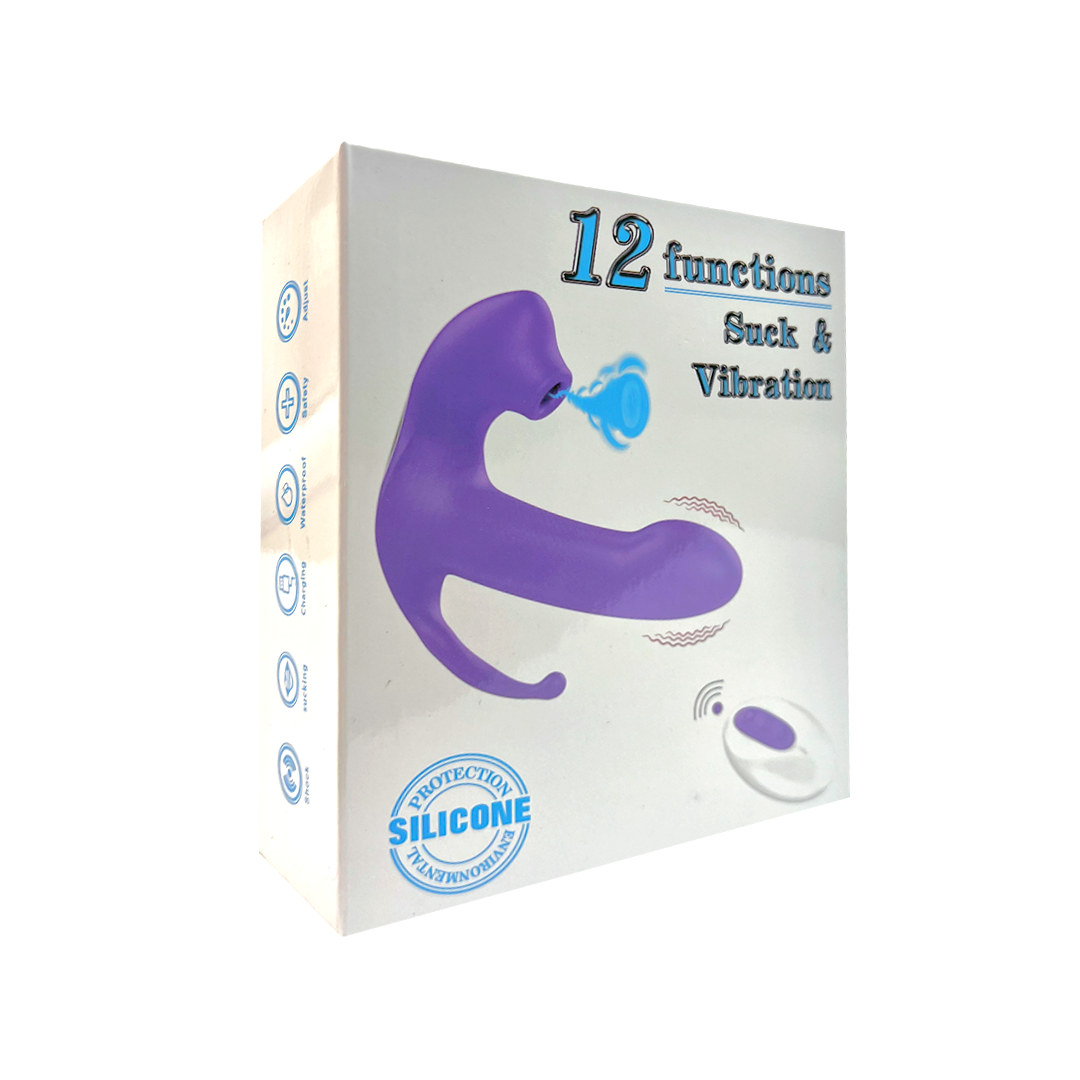 Vibrador Con Succión Doble Estimulación Molly