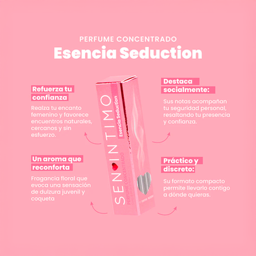 Perfume Attract Esencia Seduction para Mujer Roll-On 10ml Sen Íntimo