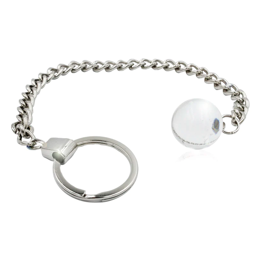 Plug Anal Bola De Cristal 2cm