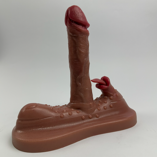 Torso Vibrador Realista Triple Estimulación Alien