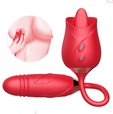 Vibrador Triple Estimulación Flower