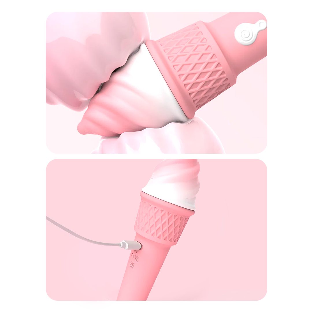 Vibrador Ice Cream Recargable