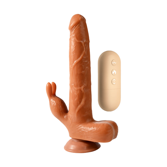 Dildo Vibrador Con Doble Estimulación Power Rabbit