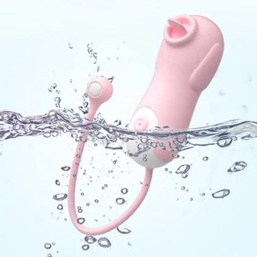 Vibrador Con Lengua Violet
