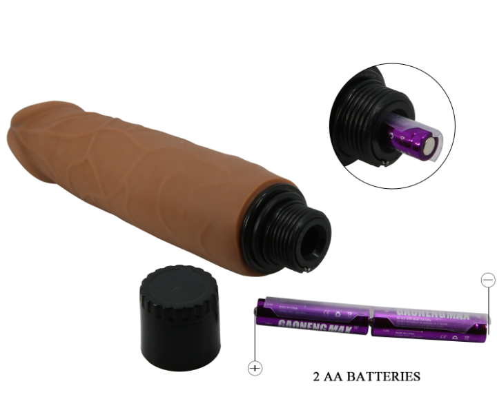 Dildo Vibrador Doble Capa Waldorf