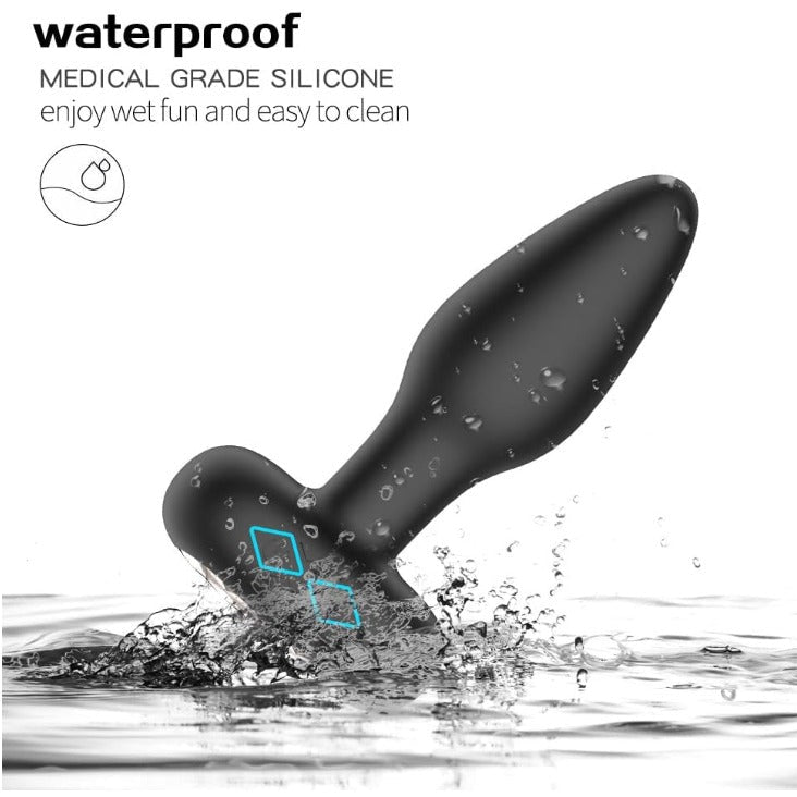Plug Anal Con Vibración y Rotación APP
