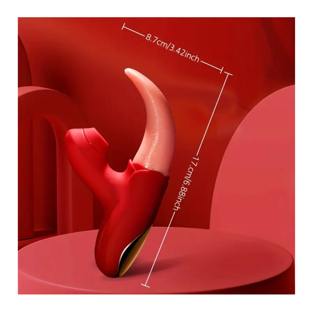 Vibrador Con Succión Carlo