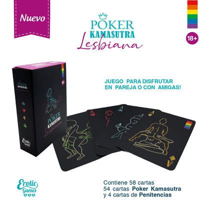 Juego Poker Kamasutra Lesbico