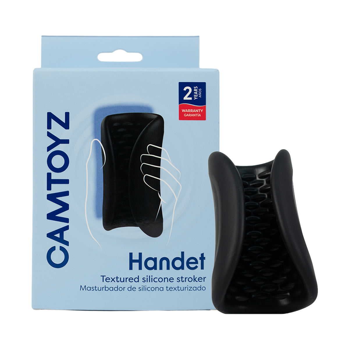 Masturbador Masculino Handet de Silicona Texturizado Camtoyz