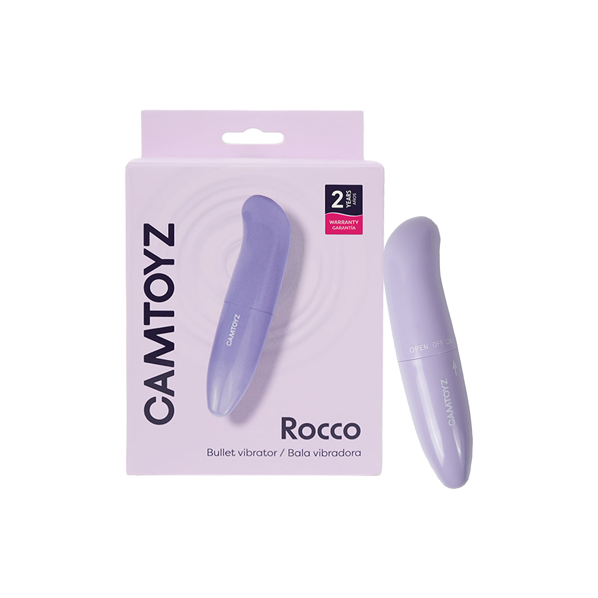 Bala Vibradora Mini Rocco Camtoyz