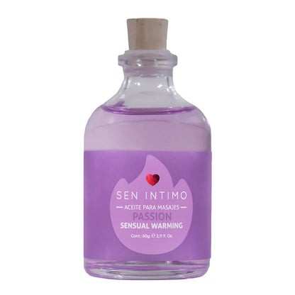 Aceite Para Masajes Sensual Warming X 60 ML Passion Sen Intimo