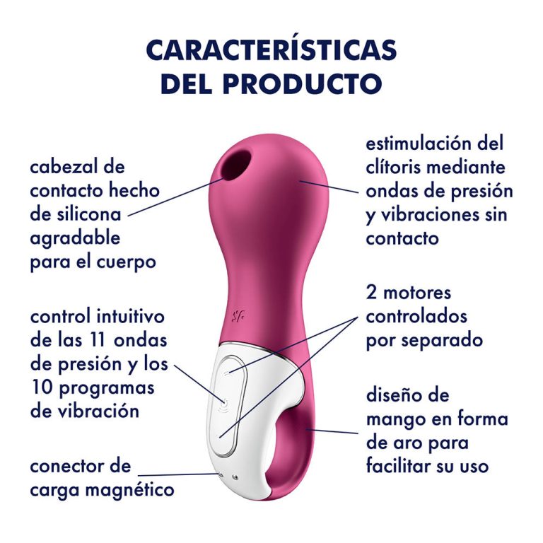 Succionador Con Vibración Satisfyer Lucky Libra