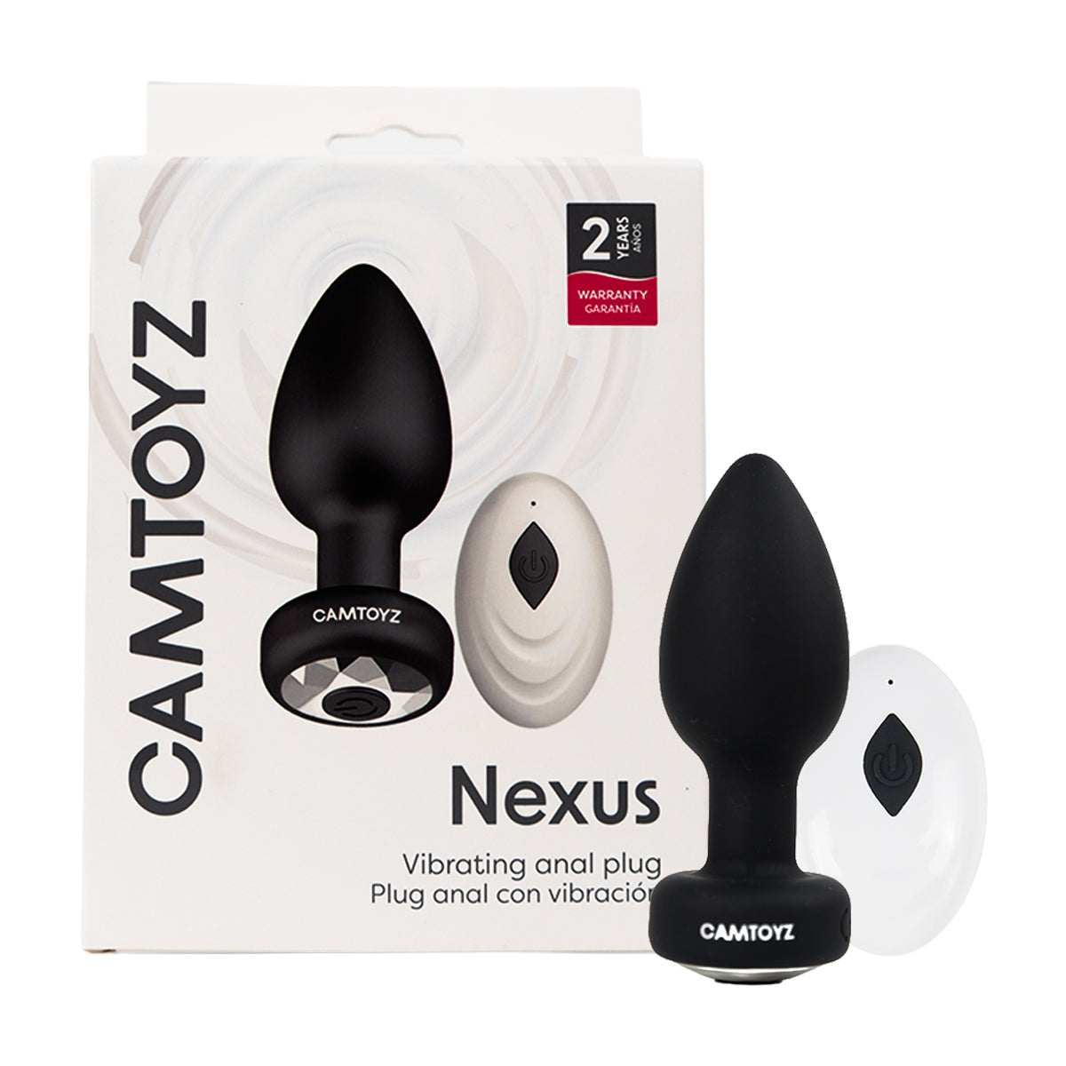Plug Anal Nexus Con Vibración y Control Camtoyz