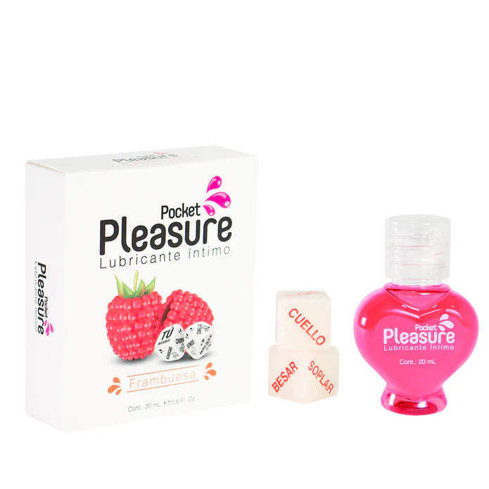 Lubricante Caliente De Frambuesa Pocket x20ml