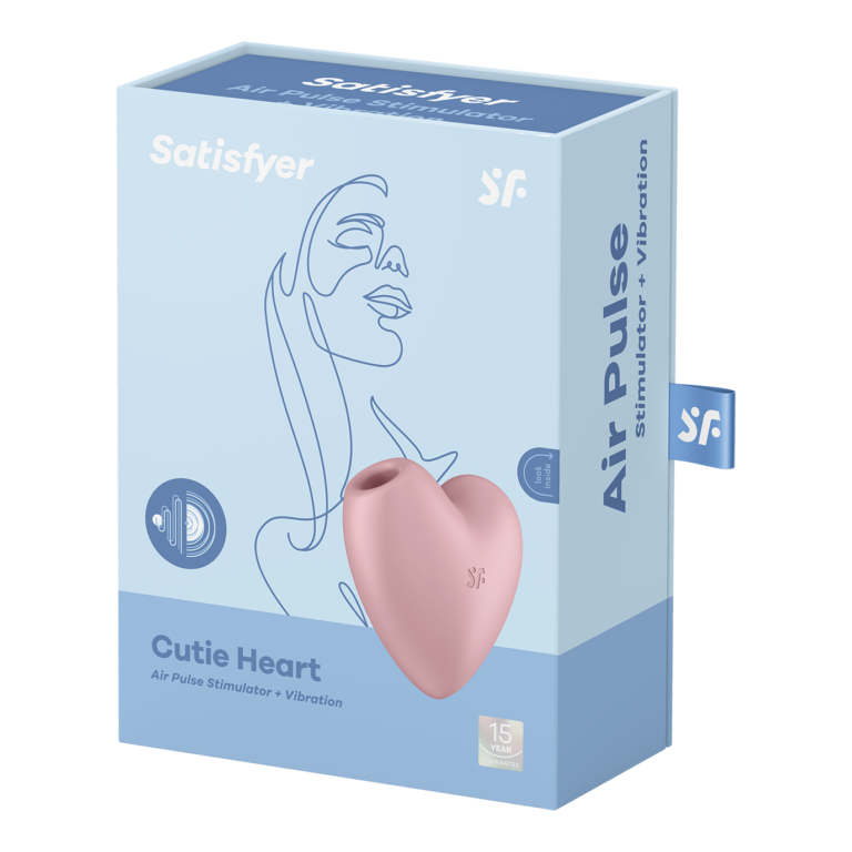 Succionador Satisfyer Cutie Heart Rosado