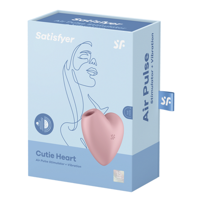 Succionador Satisfyer Cutie Heart Rosado