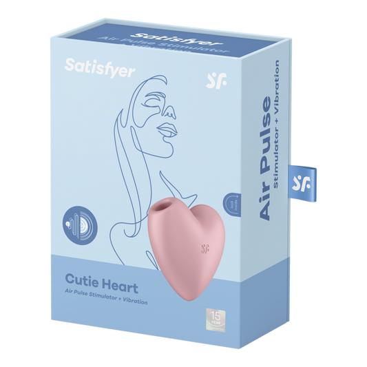Succionador Satisfyer Cutie Heart Rosado