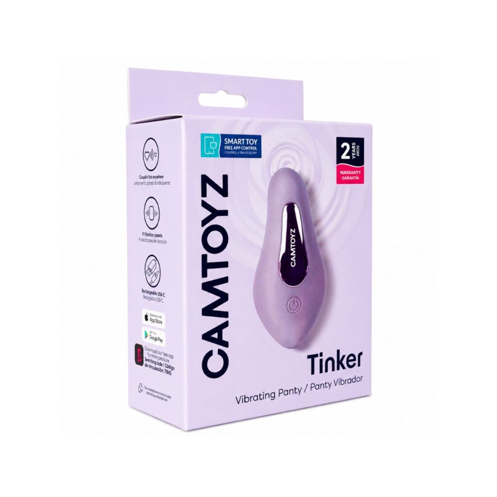 Vibrador Tipo Panty Tinker Con App Camtoyz