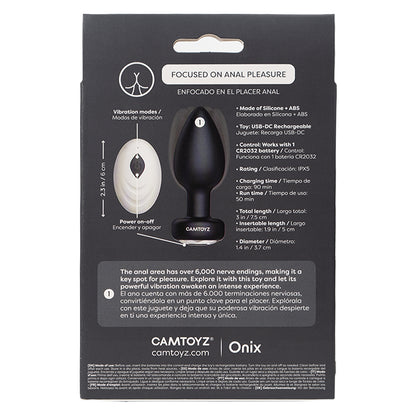 Plug Anal Nexus Con Vibración y Control Camtoyz