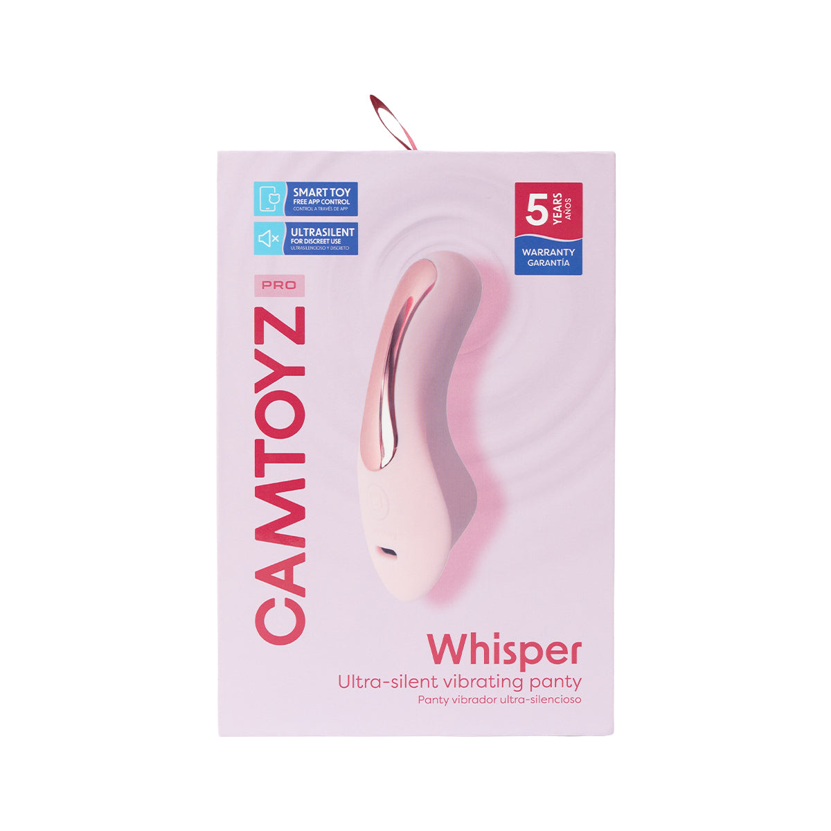 Panty Vibrador Whisper con APP Camtoyz