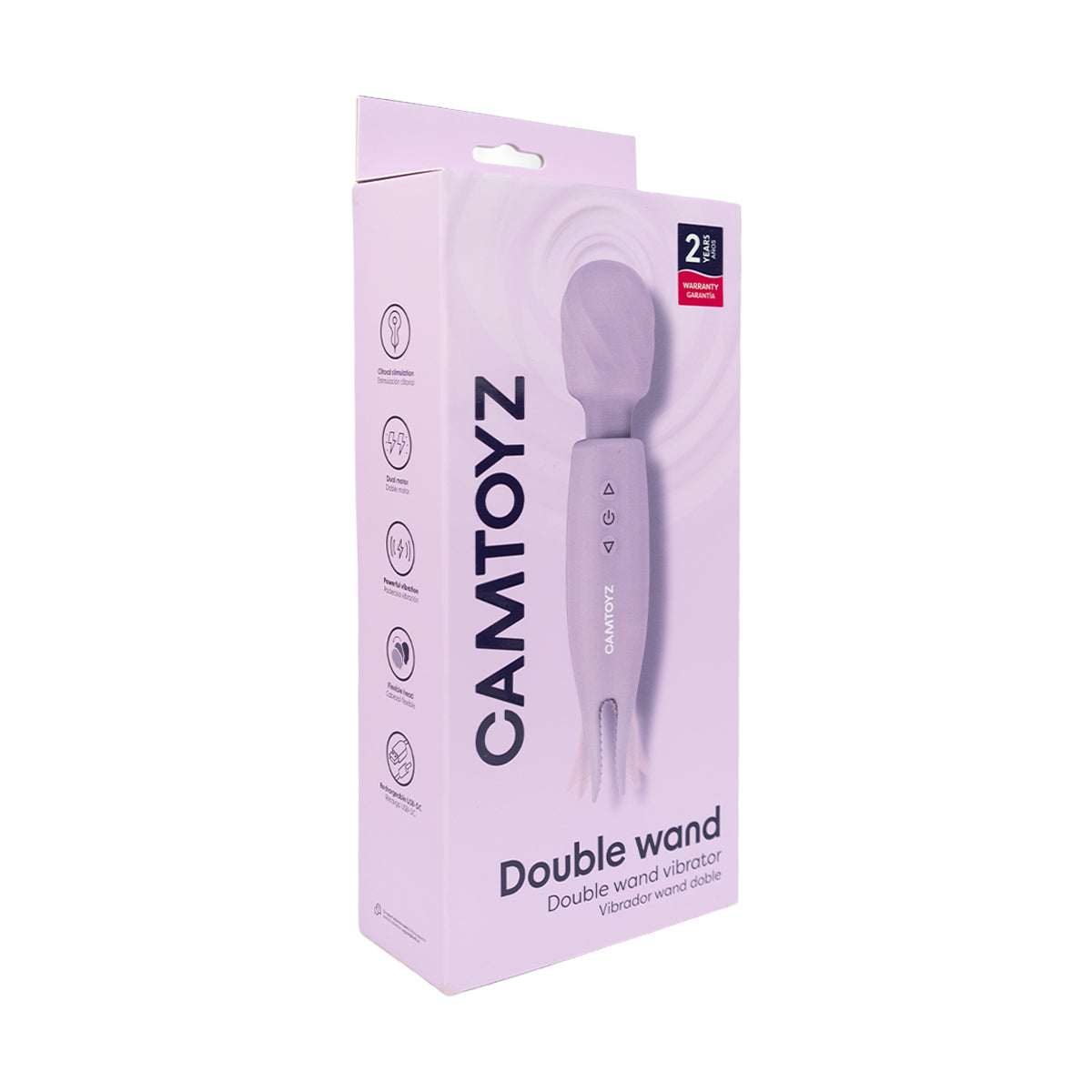 Vibrador Tipo Hitachi Double Wand Camtoyz