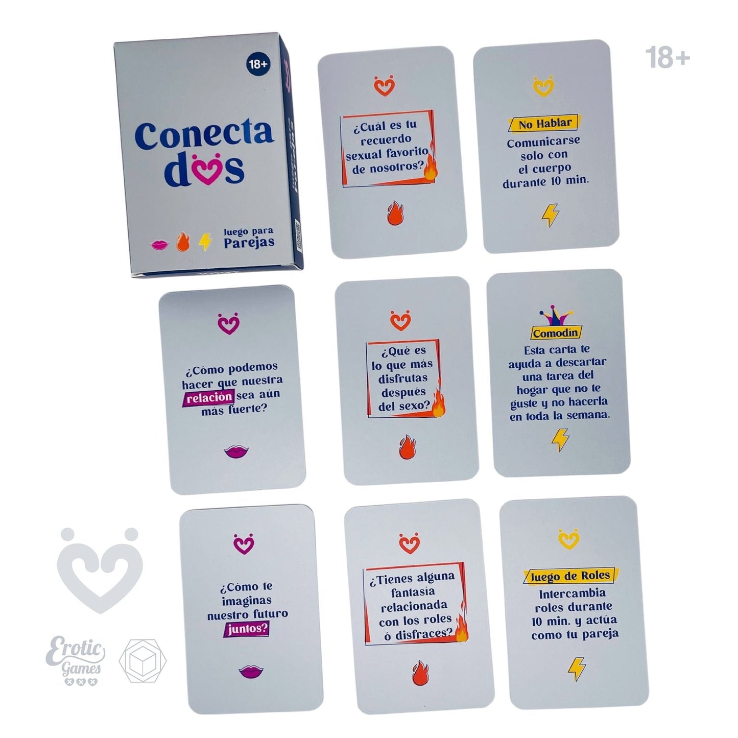 Juego De Cartas Para Parejas Conectados