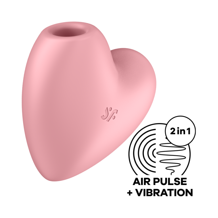 Succionador Satisfyer Cutie Heart Rosado