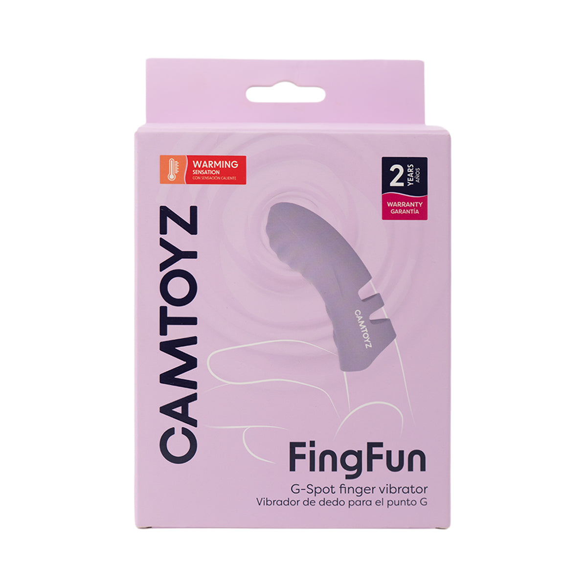 FingFun Vibrador de Dedo Térmico para Punto G Camtoyz