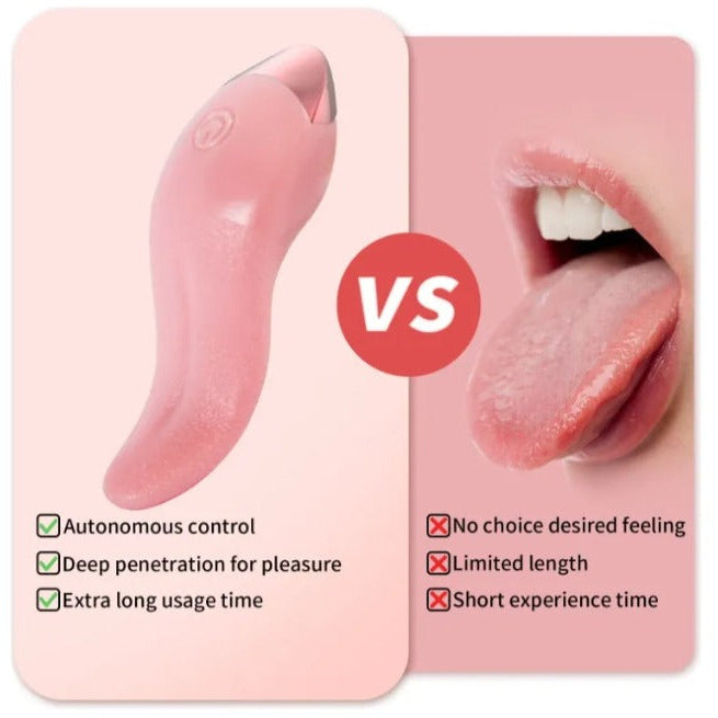 Lengua Vibradora Recargable