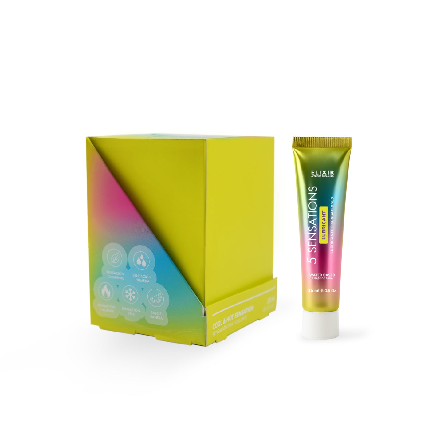 Lubricante 5 Sensaciones Elixir 15ml