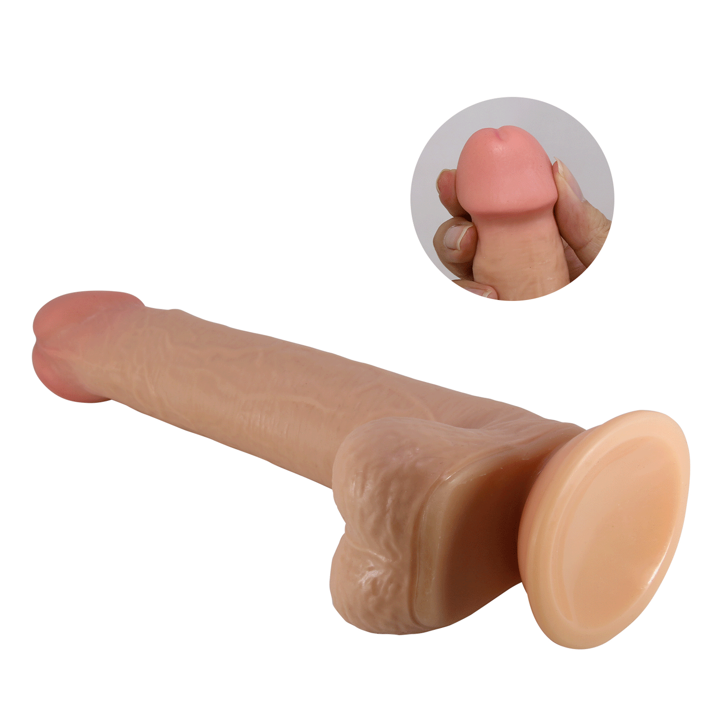 Dildo Masturbador Doble Capa Tallen 22cm