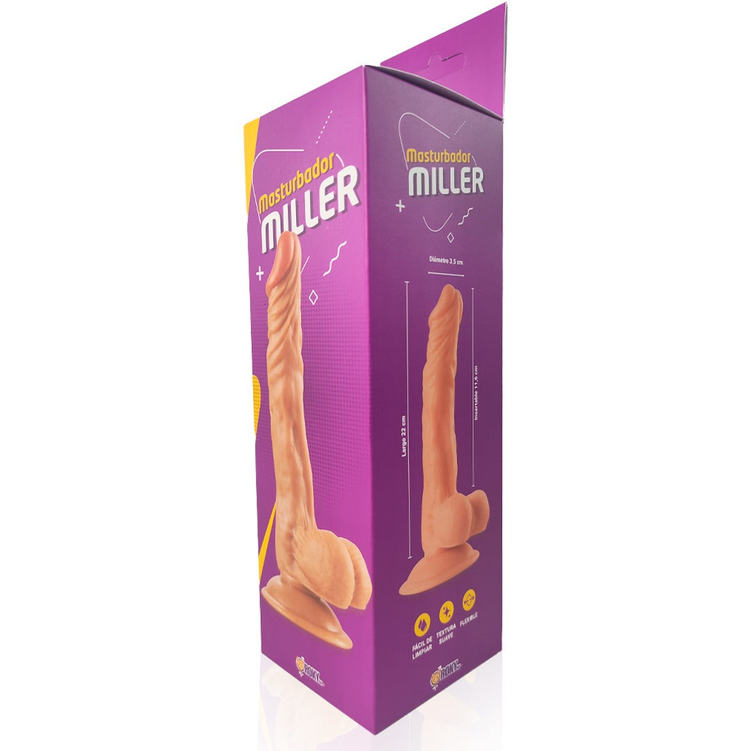 Dildo Masturbador Miller 21 cm